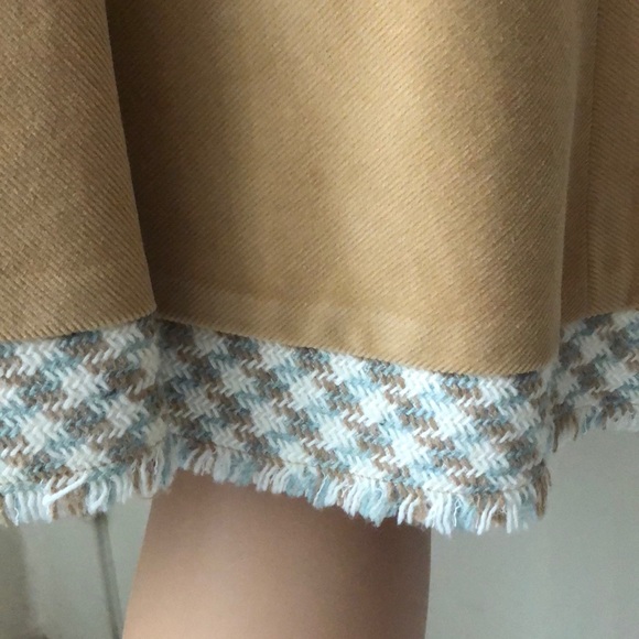 PHOEBE pattern border fit & flare skirt - Picture 3 of 5